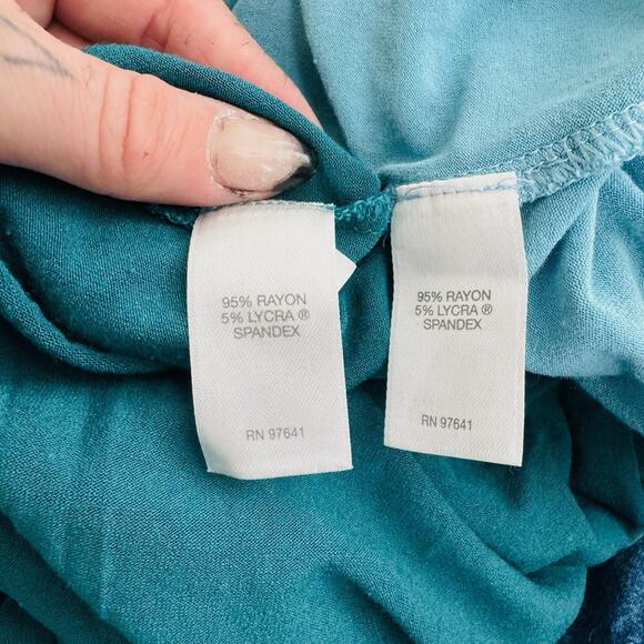 J Jill Blue Short Sleeve Blouse Bundle Of 2 Women’s Size S - Picture 6 of 7